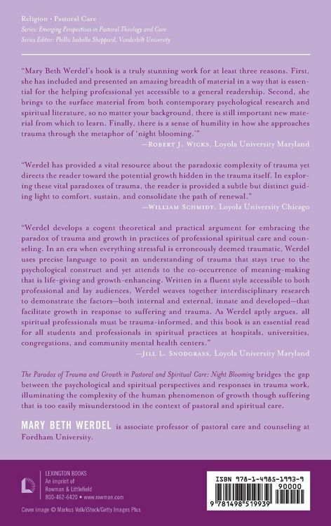 Produktbild: Paradox of Trauma and Growth in Pastoral and Spiritual Care