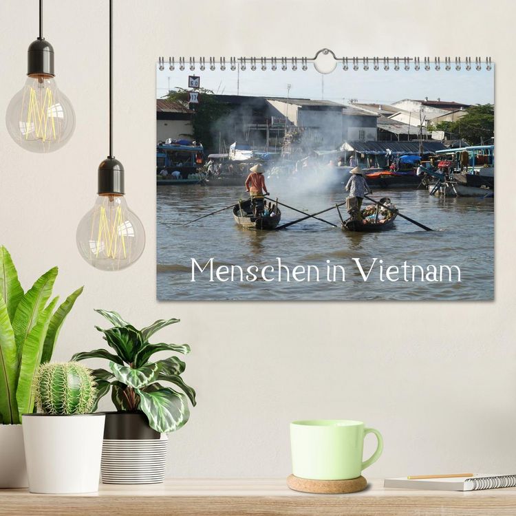 Produktbild: Menschen in Vietnam (Wandkalender 2026 DIN A4 quer), CALVENDO Monatskalender