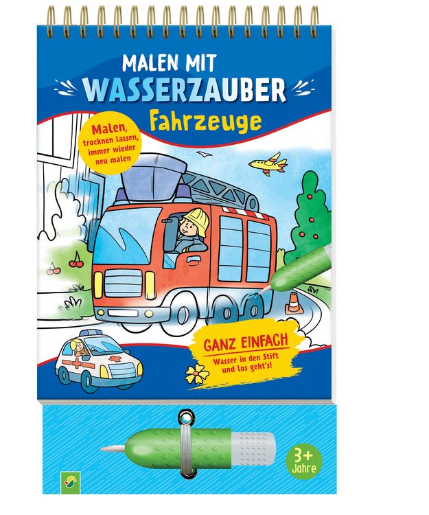 Produktbild: Malen mit Wasserzauber Fahrzeuge