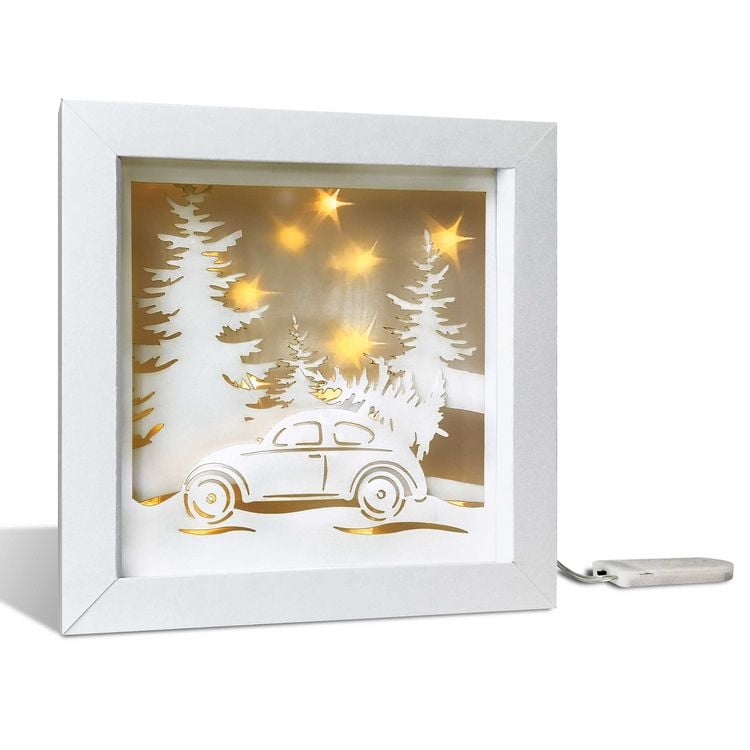 Produktbild: URSUS Shadow Box "Weihnachtsbaum"