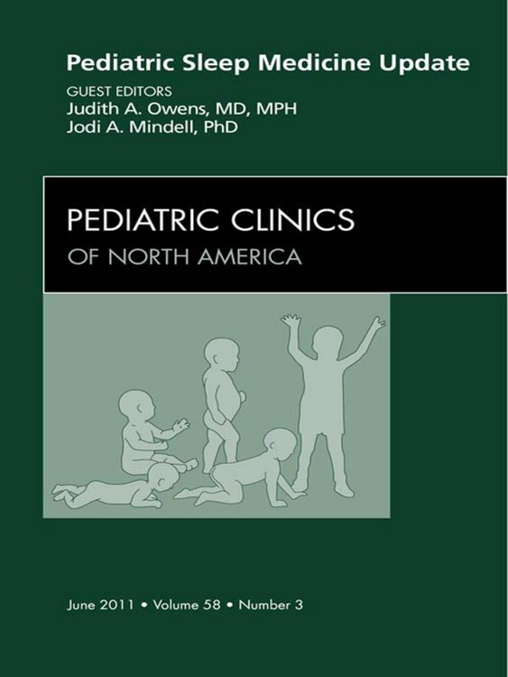 Produktbild: Sleep in Children and Adolescents, An Issue of Pediatric Clinics
