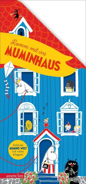 Produktbild: Komm mit ins Muminhaus - Das Pappbilderbuch &uuml;ber das Zuhause der Muminfamilie. Mit vielen Klappen zum Suchen und Entdecken f&uuml;r Kinder ab 3 Jahren.