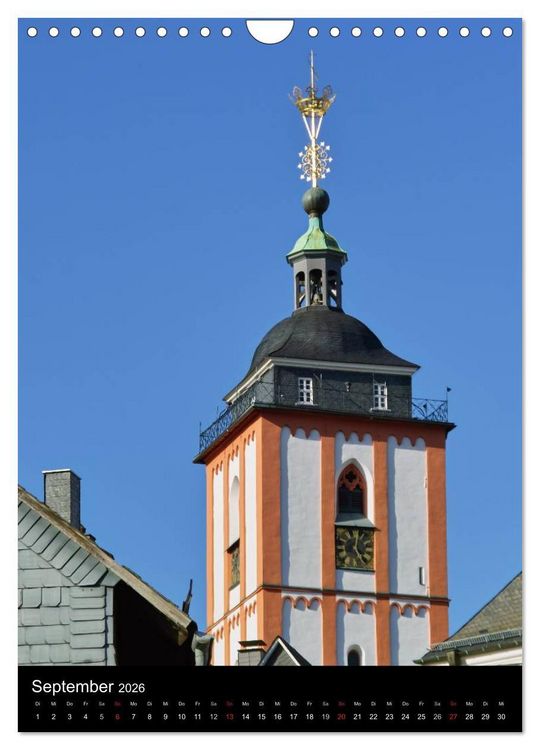 Produktbild: Traumhaftes Siegerland 2026 (Wandkalender 2026 DIN A4 hoch), CALVENDO Monatskalender