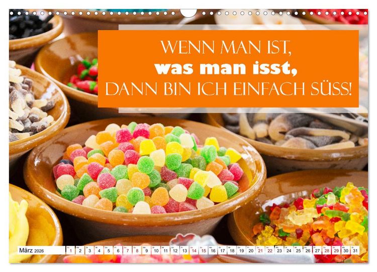 Produktbild: Liebe aus Zucker (Wandkalender 2026 DIN A3 quer), CALVENDO Monatskalender