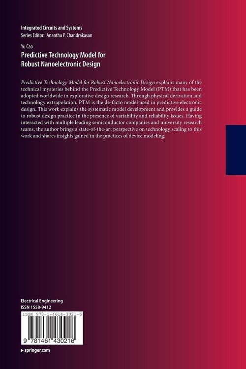 Produktbild: Predictive Technology Model for Robust Nanoelectronic Design