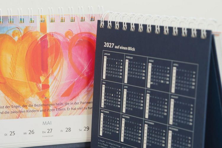 Produktbild: Wochenkalender 2027: Mit Engeln unterwegs