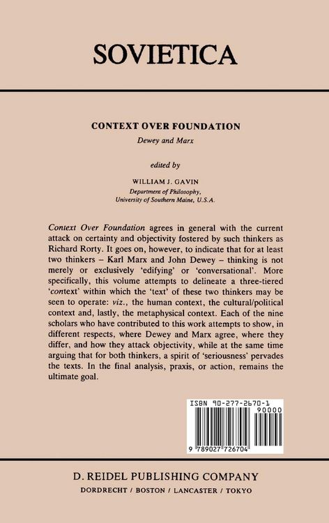 Produktbild: Context Over Foundation