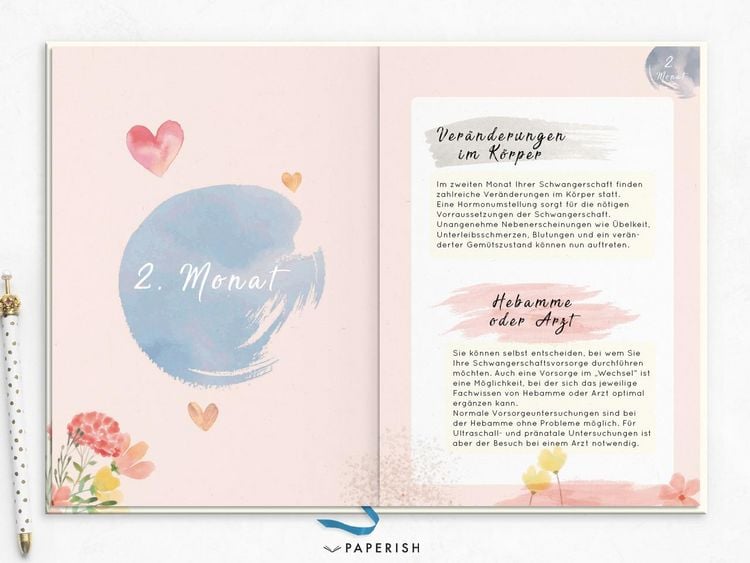 Produktbild: Unser Schwangerschaftstagebuch