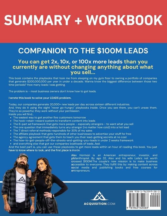 Produktbild: $100M Leads Summary & Workbook