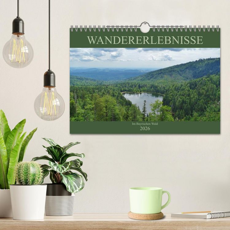 Produktbild: Wandererlebnisse im Bayrischen Wald (Wandkalender 2026 DIN A4 quer), CALVENDO Monatskalender