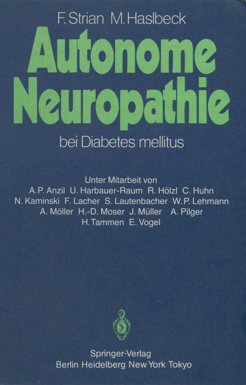 Produktbild: Autonome Neuropathie bei Diabetes mellitus
