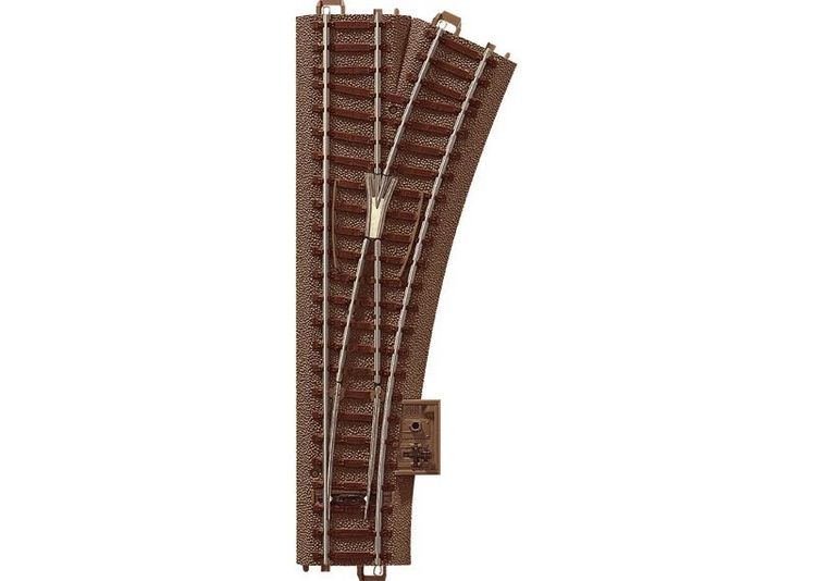 Produktbild: H0 Trix C-Gleis 62612 Weiche, rechts 188.3mm 1St.