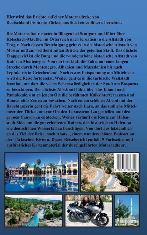 Produktbild: Motorradreise zur T&uuml;rkischen Riviera