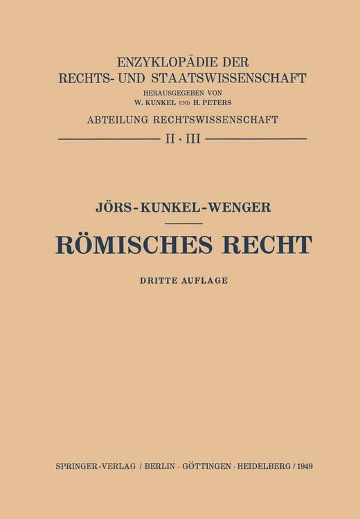 Produktbild: R&ouml;misches Recht