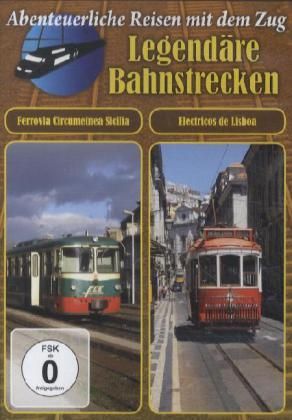 Produktbild: Legend&auml;re Bahnstrecken - Ferrovia Circumetnea Sicilia & Electricos de Lisboa