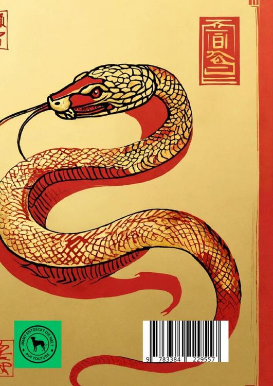 Produktbild: Tagebuch / Notizbuch Chinesische Tierkreis Schlange
