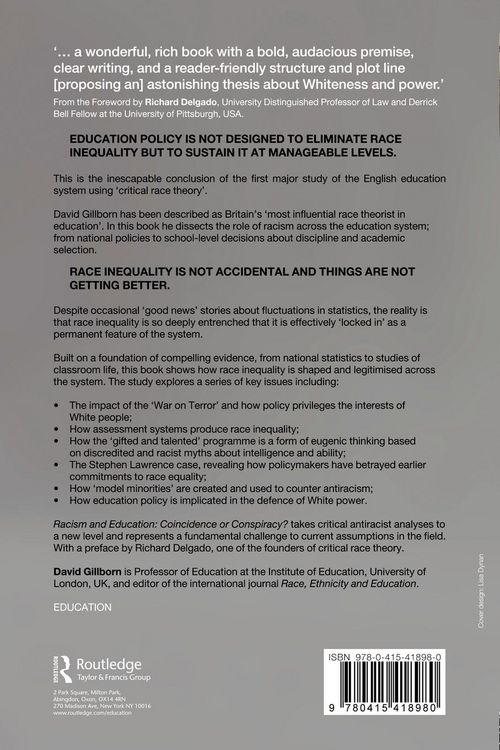 Produktbild: Racism and Education