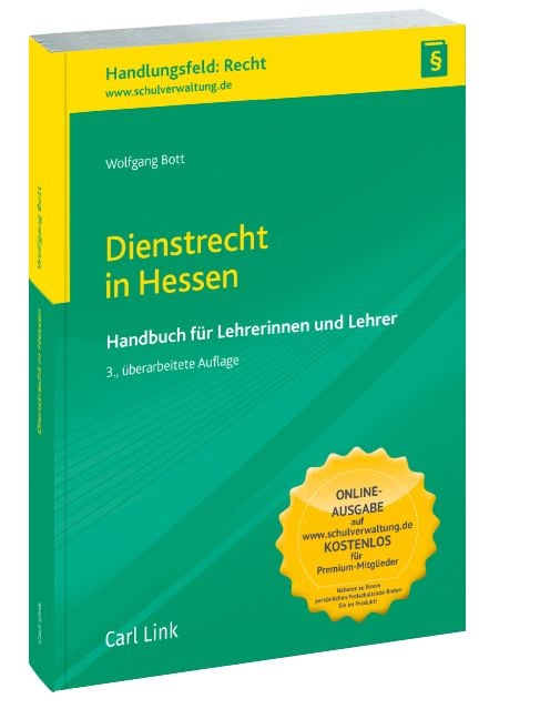 Produktbild: Dienstrecht in Hessen