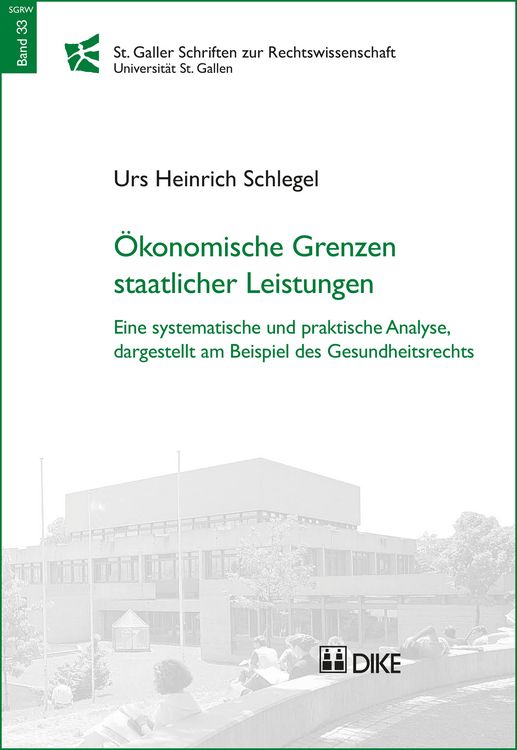 Produktbild: &Ouml;konomische Grenzen staatlicher Leistungen