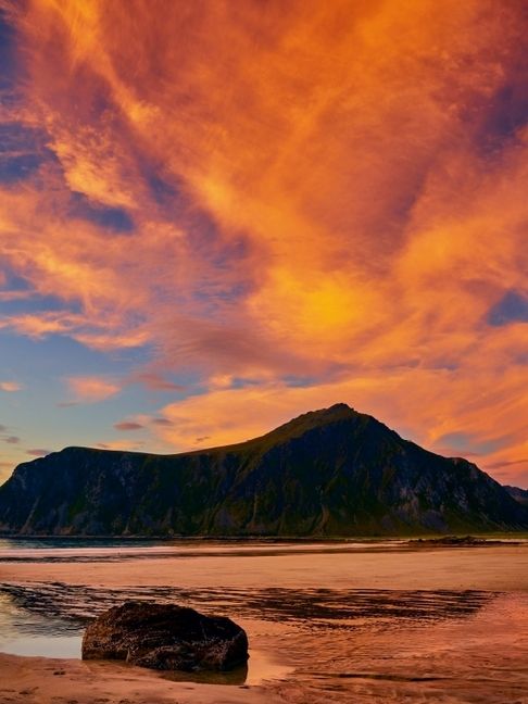 Produktbild: Brennende Lofoten (Puzzle)