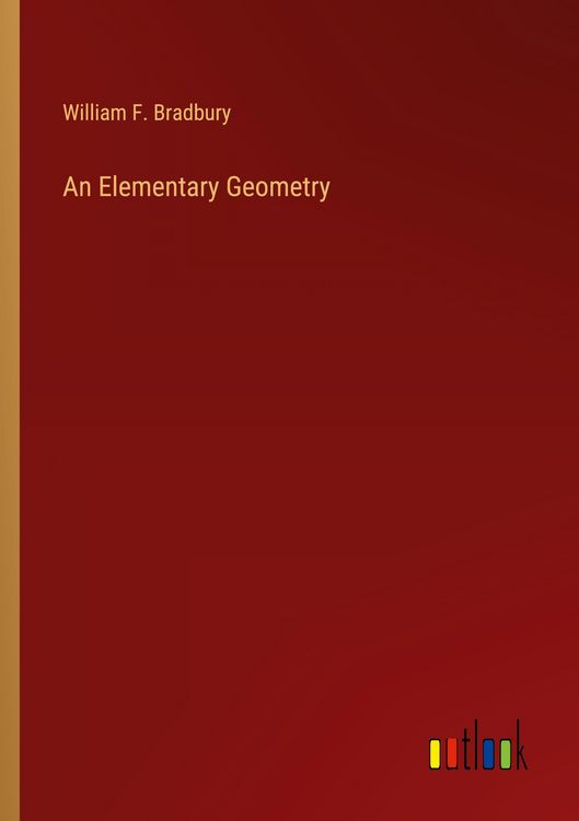 Produktbild: An Elementary Geometry