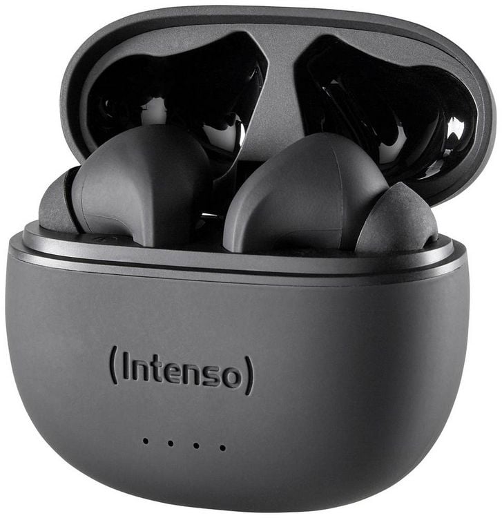 Produktbild: Intenso T300A In Ear Headset Bluetooth&reg; Stereo Schwarz Noise Cancelling Batterieladeanzeige, Headset, Ladecase, Touch-Steuerung