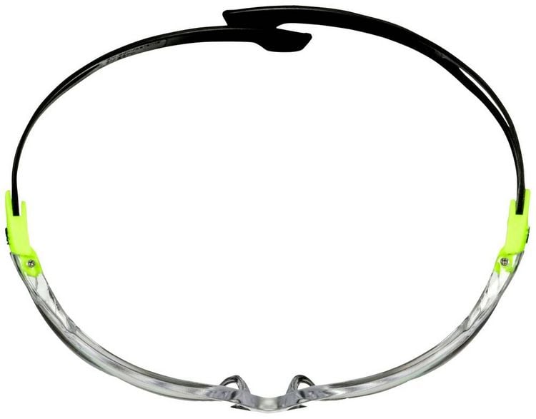 Produktbild: 3M SecureFit SF501SGAF-GRN Schutzbrille mit Antibeschlag-Schutz Gr&uuml;n