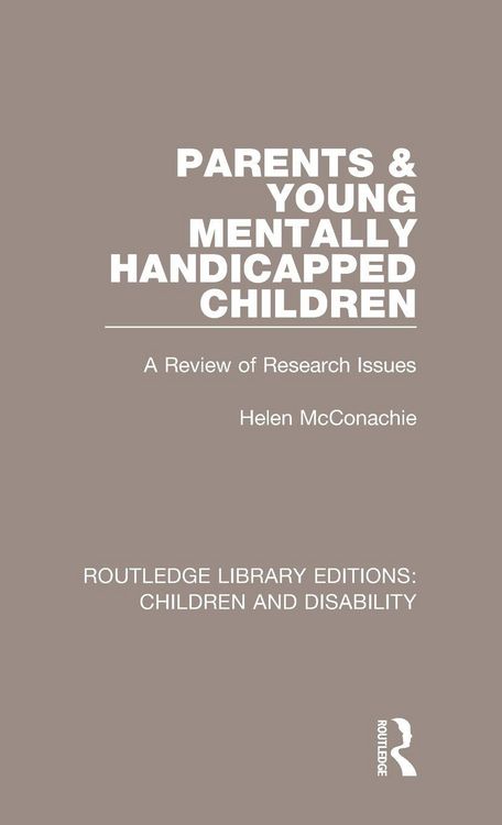 Produktbild: Parents and Young Mentally Handicapped Children