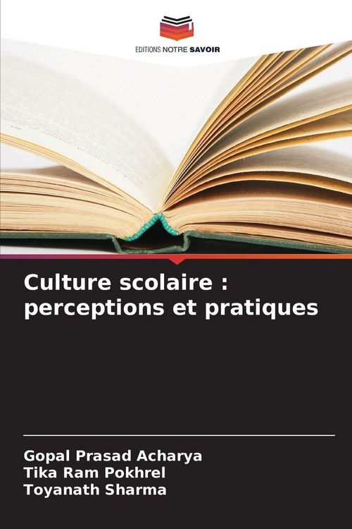 Produktbild: Culture scolaire : perceptions et pratiques