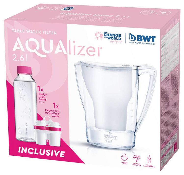Produktbild: BWT AQUALIZER Home 626883 Wasserfilter 2.7l Wei&szlig;