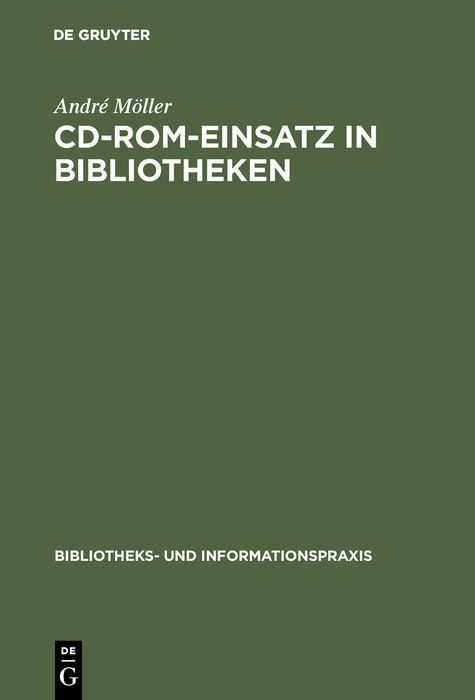 Produktbild: CD-ROM-Einsatz in Bibliotheken