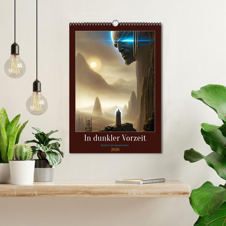 Produktbild: In dunkler Vorzeit - Mystisch und sagenumwoben (Wandkalender 2026 DIN A3 hoch), CALVENDO Monatskalender