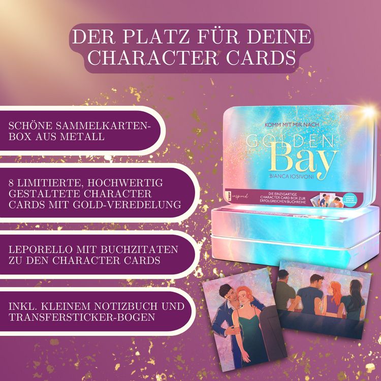Produktbild: Golden Bay Character Card Box