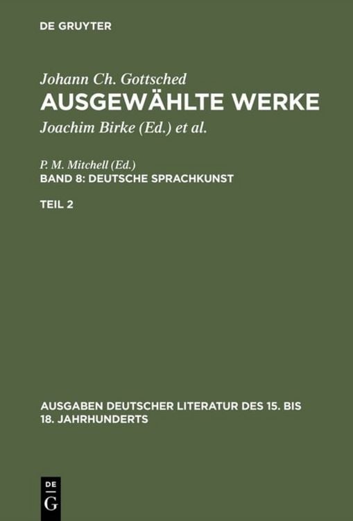 Produktbild: Deutsche Sprachkunst. Zweiter Teil