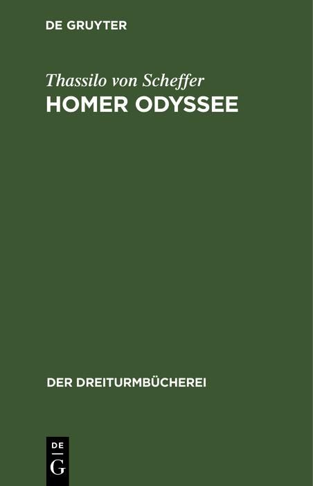 Produktbild: Homer Odyssee