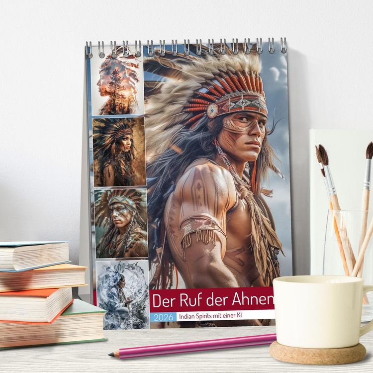 Produktbild: Der Ruf der Ahnen (Tischkalender 2026 DIN A5 hoch), CALVENDO Monatskalender