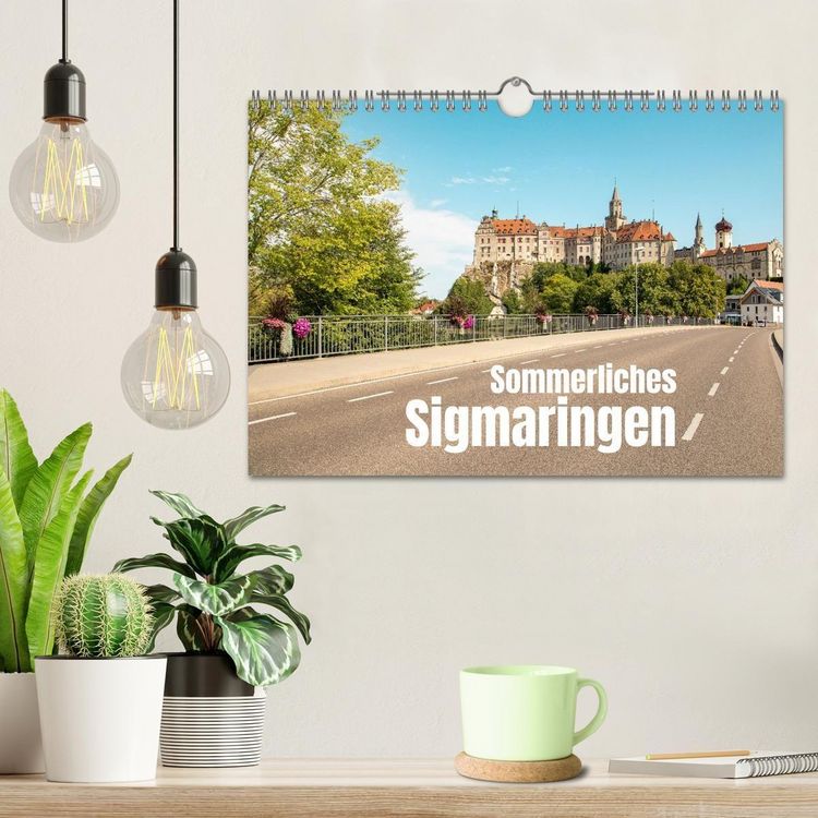 Produktbild: Sommerliches Sigmaringen (Wandkalender 2027 DIN A4 quer), CALVENDO Monatskalender