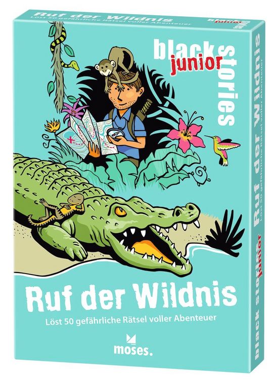 Produktbild: black stories junior Ruf der Wildnis