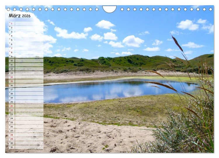 Produktbild: Egmond aan Zee (Wandkalender 2026 DIN A4 quer), CALVENDO Monatskalender