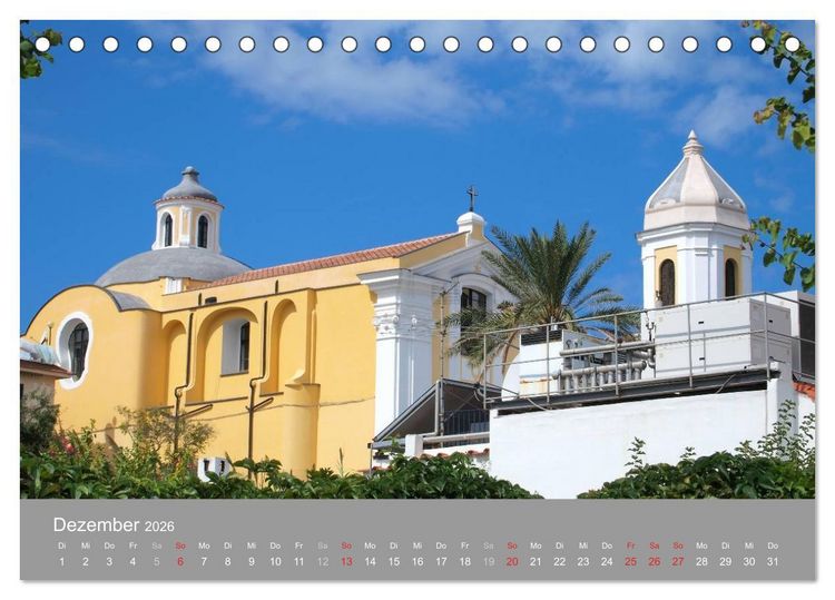 Produktbild: Ischia, die gr&uuml;ne Insel (Tischkalender 2026 DIN A5 quer), CALVENDO Monatskalender