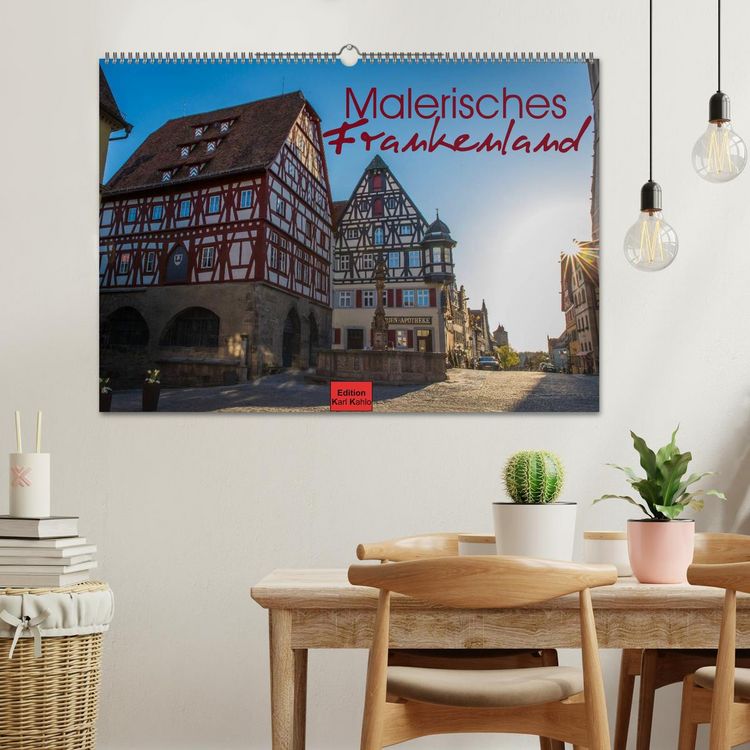 Produktbild: Malerisches Frankenland (Wandkalender 2026 DIN A2 quer), CALVENDO Monatskalender