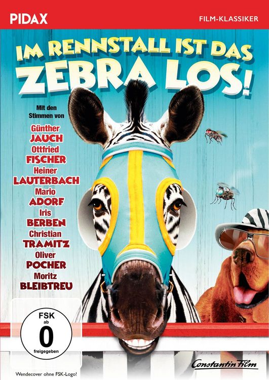 Produktbild: Im Rennstall ist das Zebra los! (Racing Stripes) / Liebenswert-witzige Kultkom&ouml;die im Stil von "Ein Schweinchen namens Babe" (Pidax Film-Klassiker)