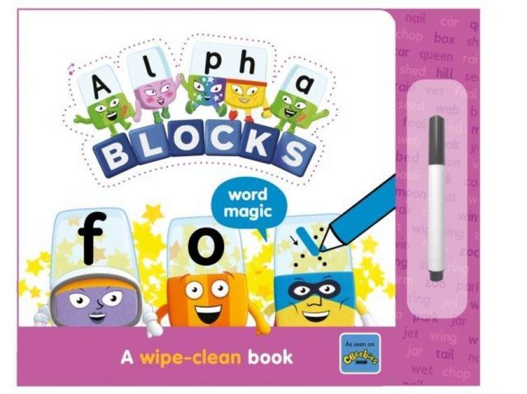 Produktbild: Alphablocks Word Magic: A Wipe-Clean Book