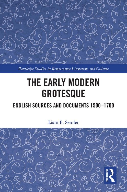 Produktbild: The Early Modern Grotesque
