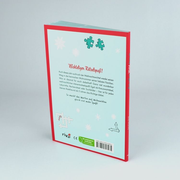 Produktbild: Heute zieht ein Wichtel bei uns ein &ndash; Weihnachtliche R&auml;tsel f&uuml;r die Adventszeit