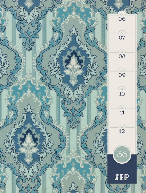 Produktbild: Patterns Wochenplaner Kalender 2027