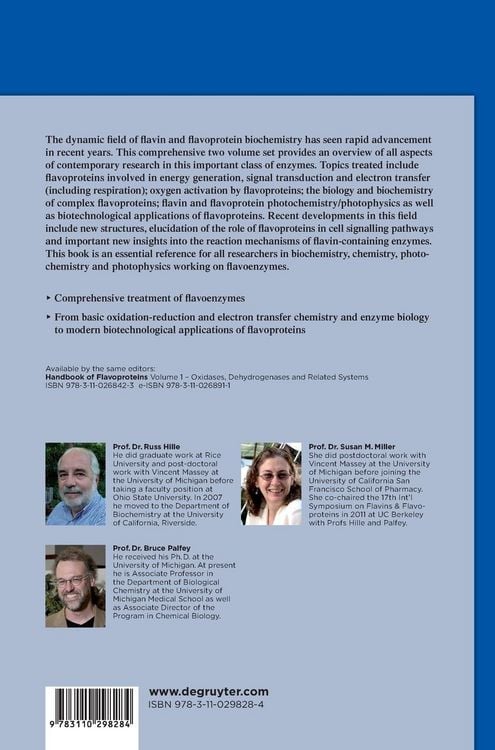 Produktbild: Complex Flavoproteins, Dehydrogenases and Physical Methods