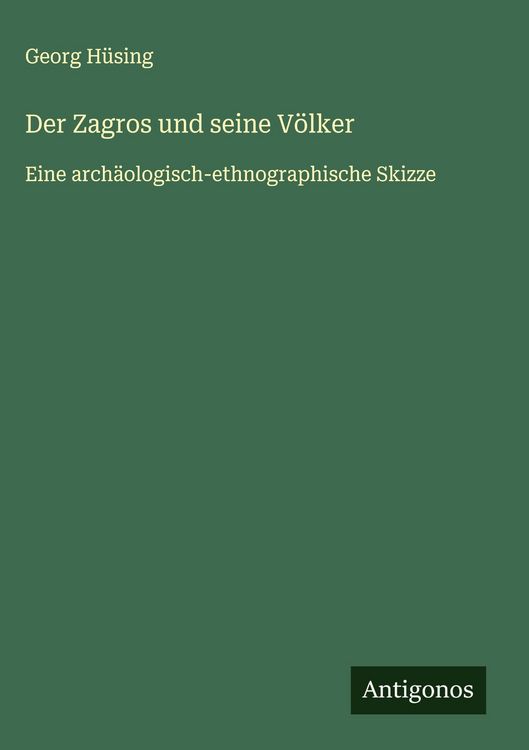 Produktbild: Der Zagros und seine V&ouml;lker