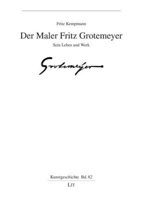 Produktbild: Kempmann, F: Maler Fritz Grotemeyer