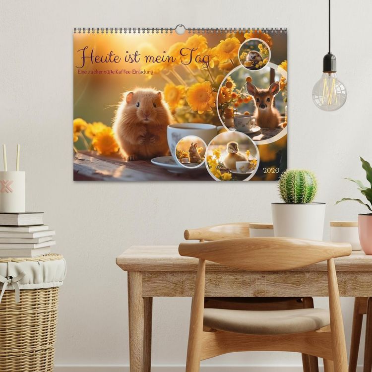 Produktbild: Heute ist mein Tag (Wandkalender 2026 DIN A3 quer), CALVENDO Monatskalender